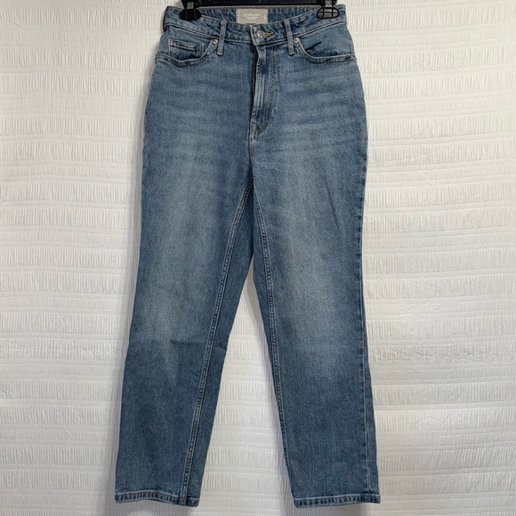 Everlane the curvy cheeky crop jean organic cotton size 25 - Picture 1 of 6